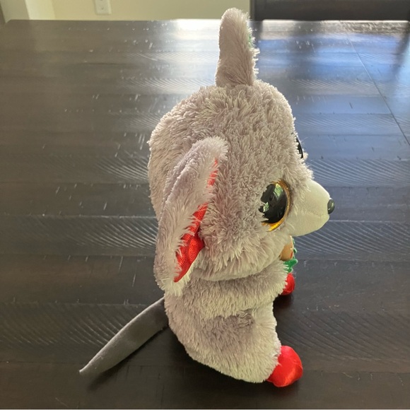 3/$18 - Ty Beanie Boos | Mac the Christmas Mouse stuffed animal - Picture 9 of 9